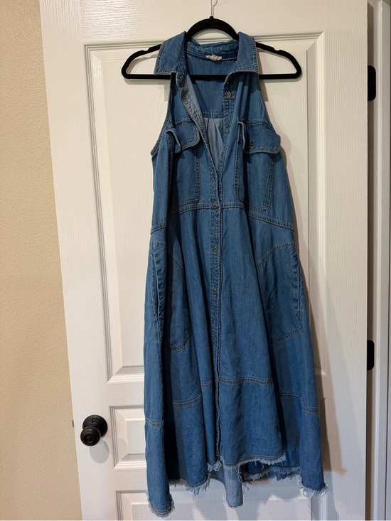 Pilcro Dresses & Skirts - Anthropologie Pilcro Denim Dress